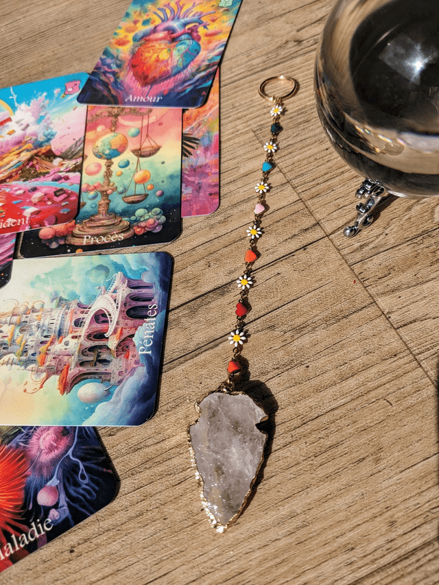Pendule Divinatoire Coeur