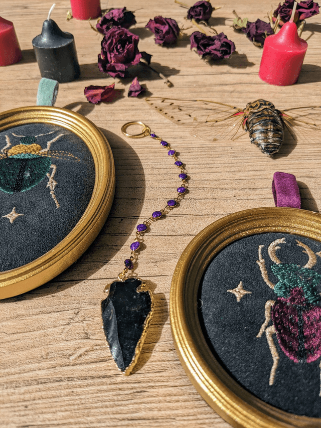 Pendule Divinatoire Violet 